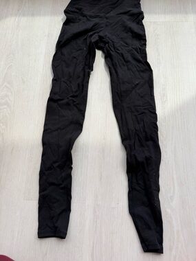 ALO Yoga Black High-Waist Airbrush Leggings